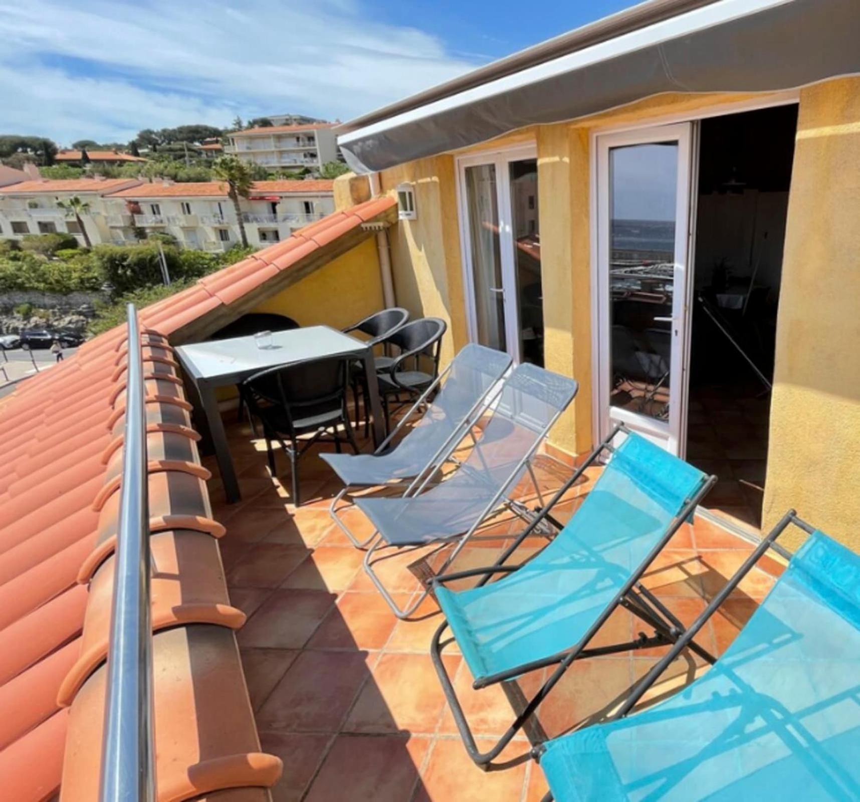 Apartament La Perle De Cassis - Terrace With Sea View Zewnętrze zdjęcie