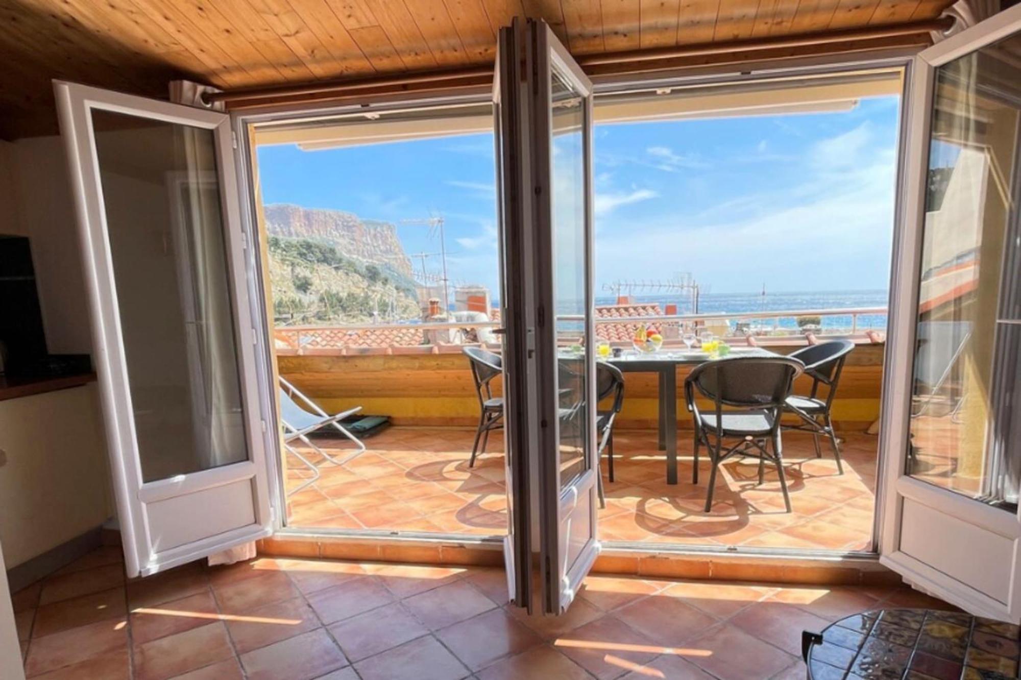 Apartament La Perle De Cassis - Terrace With Sea View Zewnętrze zdjęcie